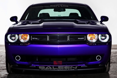 Saleen Front Bumper Cover-Splitter Kit 08-14 Dodge Challenger - Click Image to Close